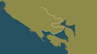 Karadağ 'ın Herceg Novi kenti tahliye edildi. Desen