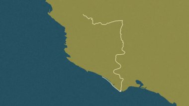 Karadağ 'ın Ulcinj kenti çıkarıldı. Desen