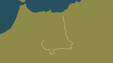 Doğulu, Fas kökenli, çıkarılmış. Desen