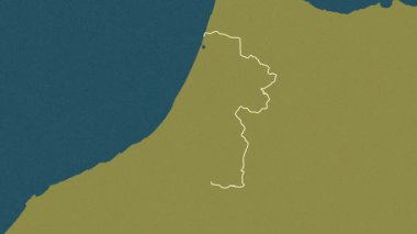 Rabat-Sale-Kenitra, Fas, çıkarıldı. Desen