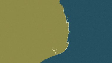 Inhambane, Mozambik, çıkarıldı. Desen