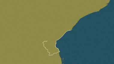 Sofala, Mozambik, çıkarıldı. Desen