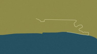 Lagos, Nijerya, çıkarıldı. Desen