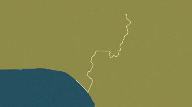 Ondo, Nijerya, çıkarıldı. Desen