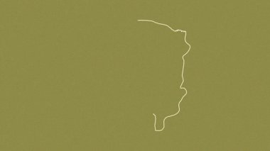 Yobe, Nijerya, çıkarıldı. Desen