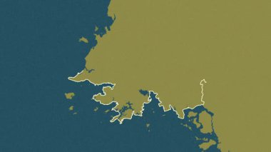 Hwanghae-namdo, Kuzey Kore, çıkarıldı. Desen