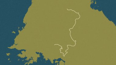 Hwanghae-bukto, Kuzey Kore, tahliye edildi. Desen