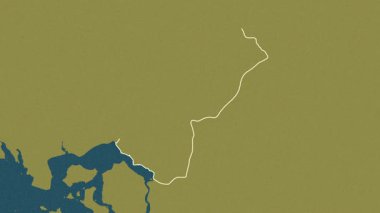 Kaesong, Kuzey Kore, çıkarıldı. Desen