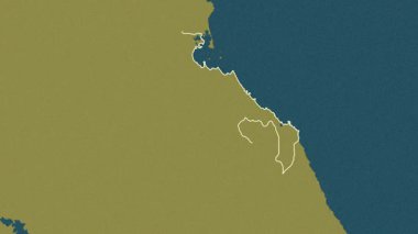 Kangwon-do, Kuzey Kore, çıkarıldı. Desen