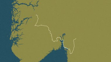 Viken, Norveç, çıkarıldı. Desen