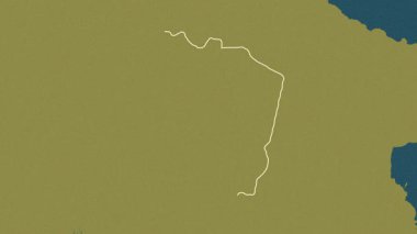 Doğu İskoçya, Papua Yeni Gine, çıkarıldı. Desen