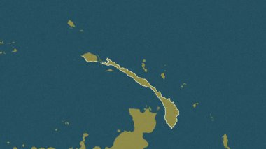 Yeni İrlanda, Papua Yeni Gine, çıkarıldı. Desen