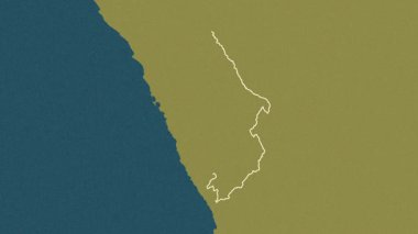 Ancash, Peru, çıkarıldı. Desen