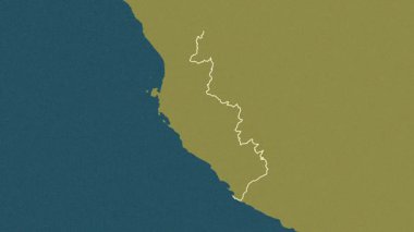 Ica, Peru, çıkarıldı. Desen