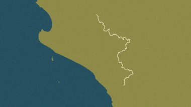 Lambayeque, Peru, çıkarıldı. Desen