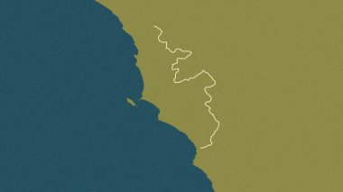 Lima Eyaleti, Peru, çıkarıldı. Desen