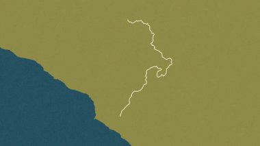 Moquegua, Peru, çıkarıldı. Desen