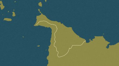 Aklan, Filipinler, çıkarıldı. Desen