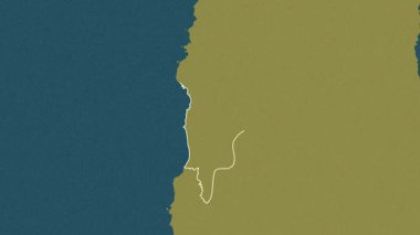 Ilocos Sur, Filipinler, çıkarıldı. Desen