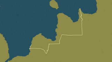 Misamis Oriental, Filipinler, çıkarıldı. Desen