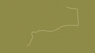 Dağ Bölgesi, Filipinler, çıkarıldı. Desen