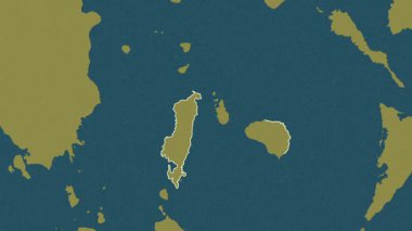 Romblon, Filipinler, çıkarıldı. Desen