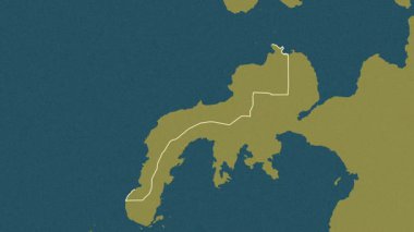 Zamboanga del Norte, Filipinler, çıkarıldı. Desen