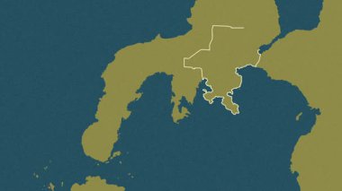 Zamboanga del Sur, Filipinler, çıkarıldı. Desen