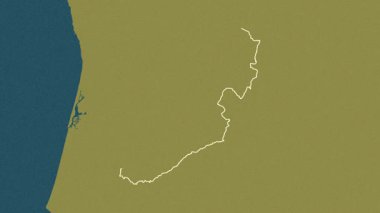 Viseu, Portekiz, çıkarıldı. Desen