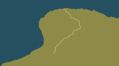 Aguadilla, Porto Riko, çıkarıldı. Desen