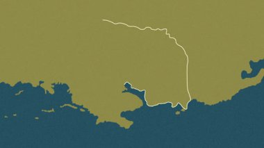 Guanica, Porto Riko, çıkarıldı. Desen