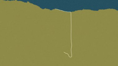 Quebradillas, Porto Riko, çıkarıldı. Desen