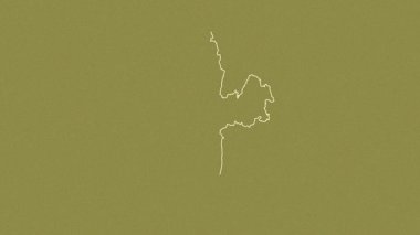 Irkutsk, Rusya, çıkarıldı. Desen