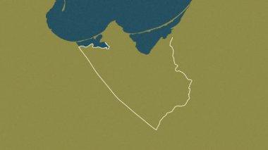 Kaliningrad, Rusya, çıkarıldı. Desen