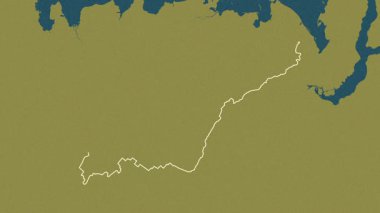 Komi, Rusya, çıkarıldı. Desen