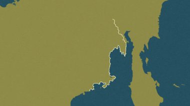 Maga Buryatdan, Rusya, çıkarıldı. Desen