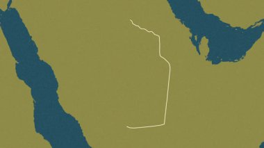 Ar Riyad, Suudi Arabistan, çıkarıldı. Desen