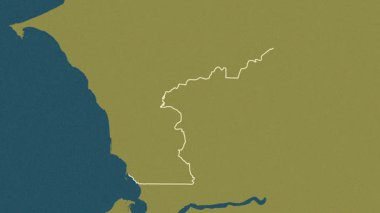 Fatick, Senegal, çıkarıldı. Desen