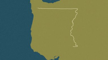 Ziguinchor, Senegal, çıkarıldı. Desen