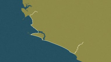 Güneyli, Sierra Leone, çıkarıldı. Desen