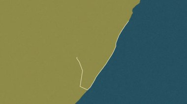 Çamurlu, Somali, çıkarılmış. Desen