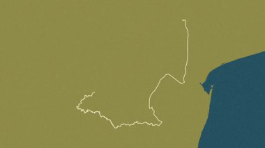 Mpumalanga, Güney Afrika, çıkarıldı. Desen