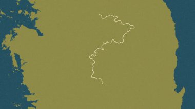 Chungcheongbuk-do, Güney Kore, çıkarıldı. Desen
