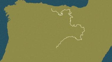 Castilla y Leon, İspanya, çıkarıldı. Desen