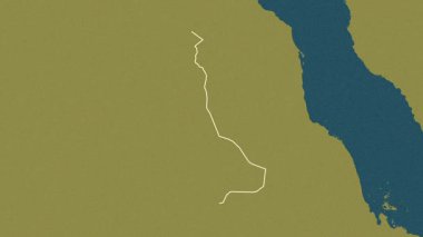 Sudan, Nil Nehri, boşaltıldı. Desen