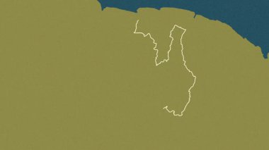 Sipaliwini, Surinam, çıkarıldı. Desen