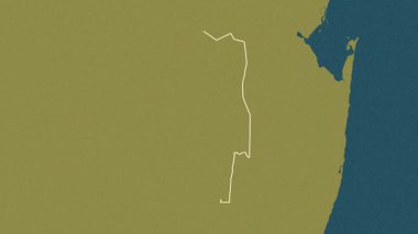 Lubombo, Svaziland, çıkarıldı. Desen