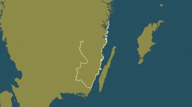 Kalmar, İsveç, çıkarıldı. Desen