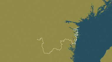 Ostergotland, İsveç, çıkarıldı. Desen