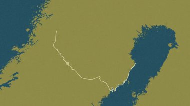 Vasterbotten, İsveç, çıkarıldı. Desen